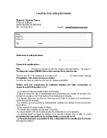 contrat de location salle polyvalente